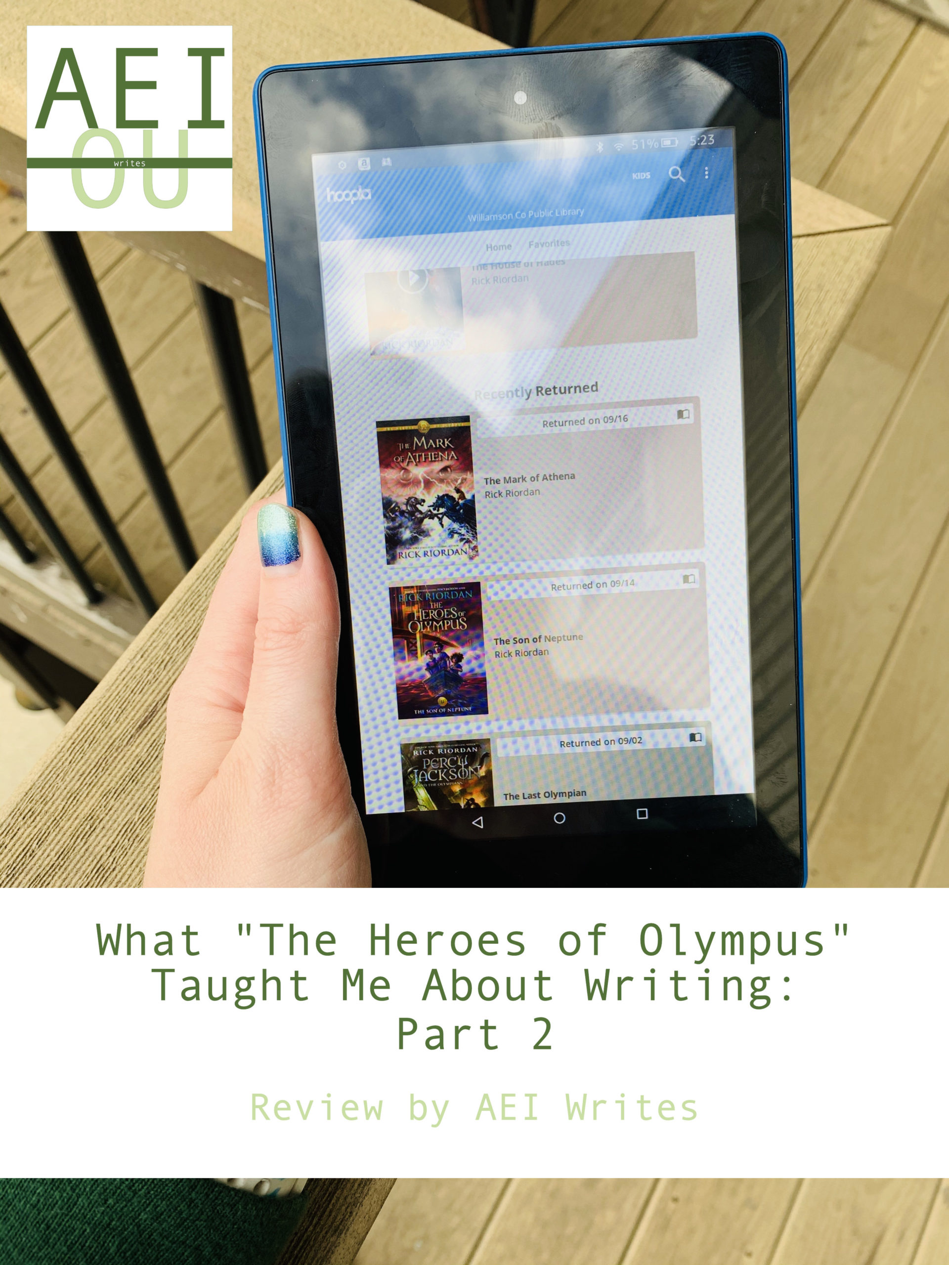 What I Learned from “The Heroes of Olympus”: Part 2